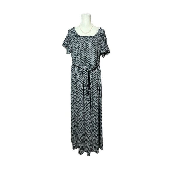 Womens Gray Maxi Gap Maternity Dress Size L - Picture 1 of 7